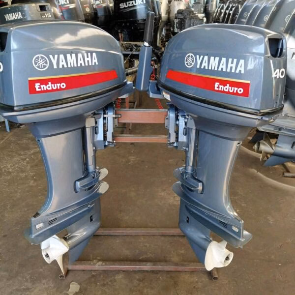4-600x600 Yamaha 40 hp Enduro outboard engine 2-Stroke Long Shaft