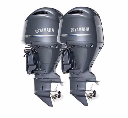 Twin Yamaha 150hp Outboard