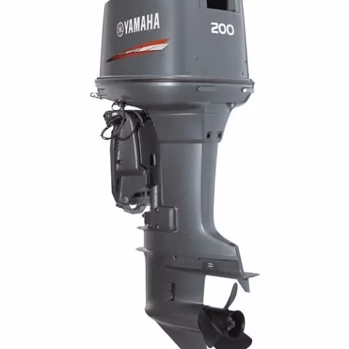 a Yamaha 200hp 2 stroke petrol outboard motors