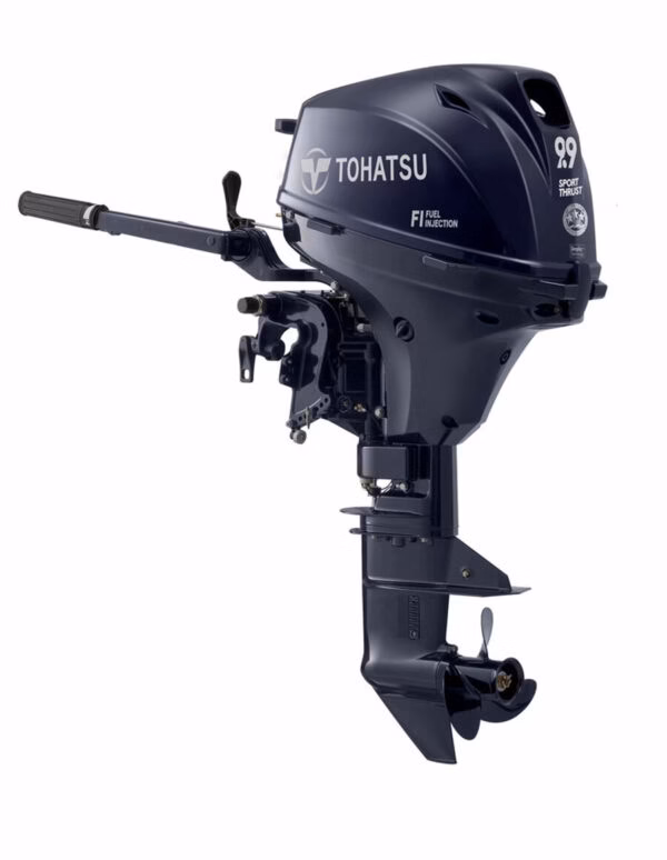 Tohatsu-9.9HP-MFS99ES-600x774 Tohatsu 9.9HP MFS9.9ES Outboard Motor