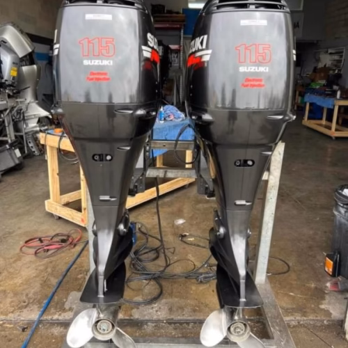 Used Suzuki 115hp Twin Outboard Motor