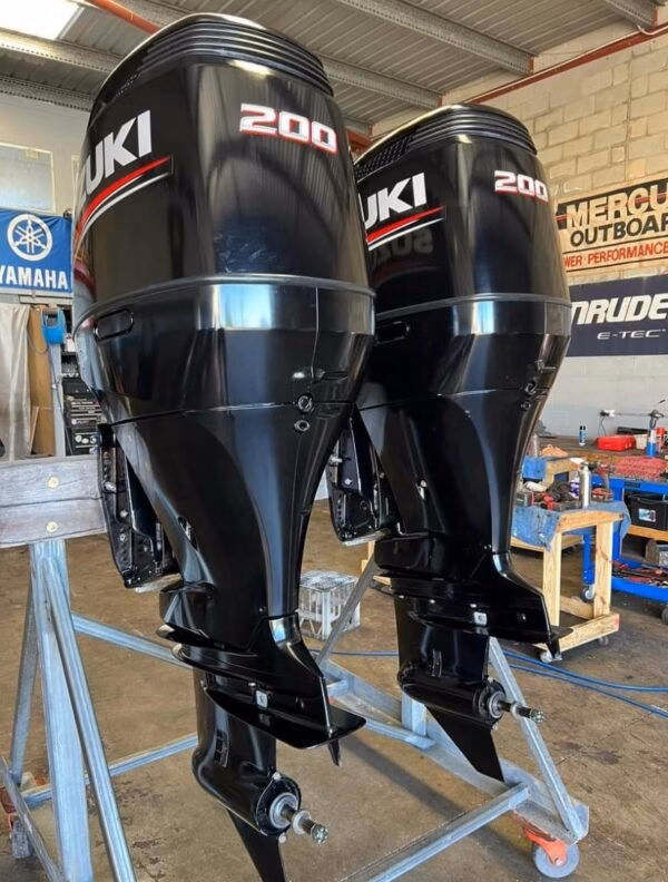 Used Suzuki 200hp Twin Outboard Motor